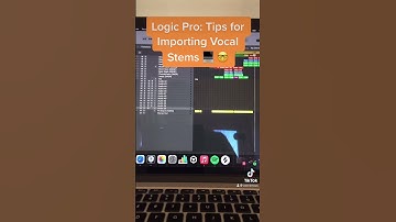 Logic Pro: Tips for Importing Vocals Stems