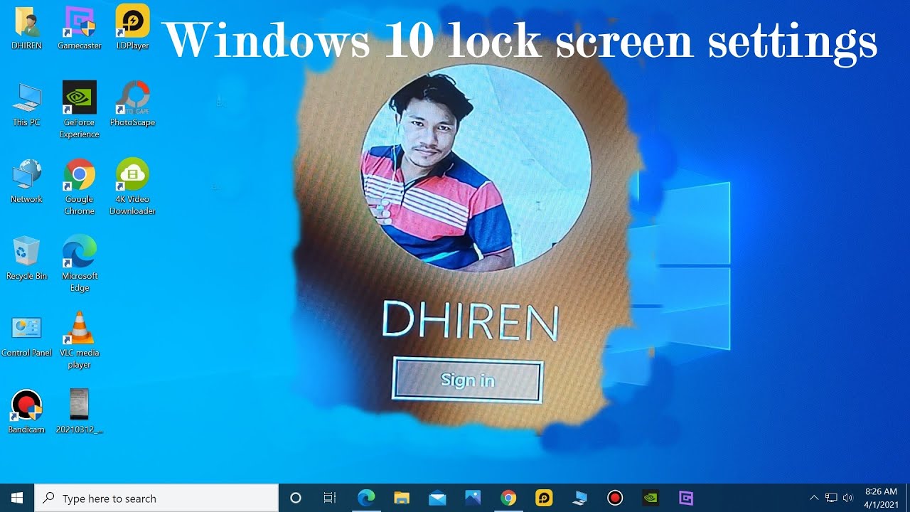 How To Set Password In Windows 10 To Change Set A Password In Windows 10 YouTube