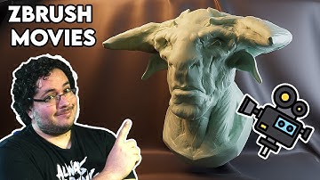 How to Record Sculpting Process in ZBrush for Videos and SHORTS