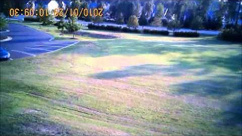 Hobbyzone Champ with 808 #11 Camera Test Flight