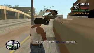 GTA san andreas - Missions with 6 stars wanted level #10