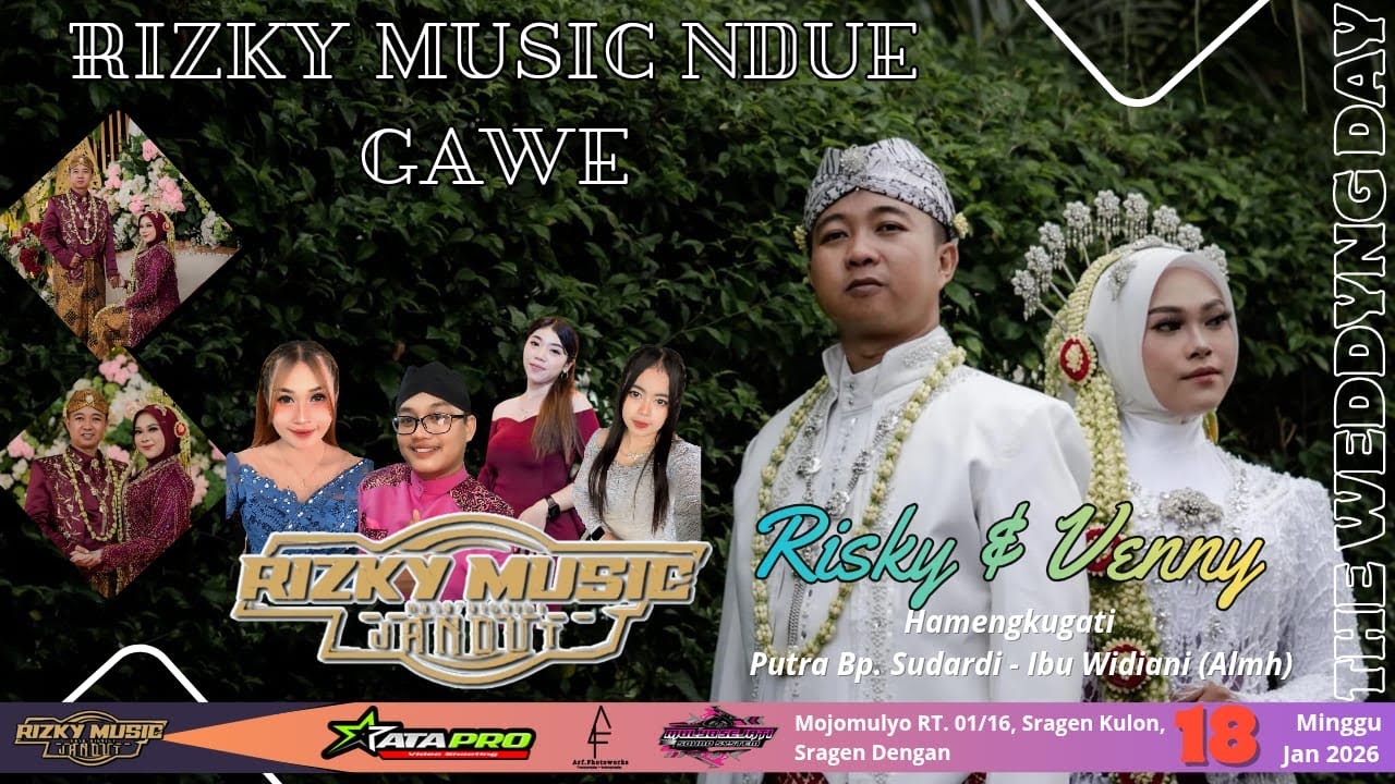 LIVE CS RISKY MUSIC PART 2 || WEDDING RISKY & VENNY || MULYO SEJATI AUDIO || ATA PRO SRAGEN