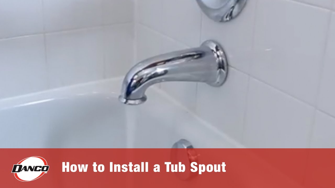 How To Install A Tub Spout You, How To Replace Water Faucet In Bathtub