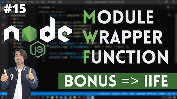 Node JS #15: Module Wrapper Function in Node.JS in Hindi in 2020