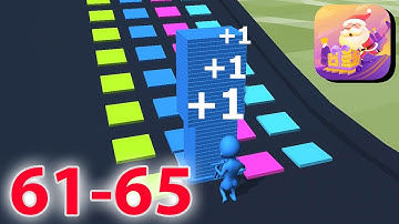 NEW GAME - Stack Colors - Level 61-65  -  New Update Gameplay Walkthrough - All Level (iOS, Android)