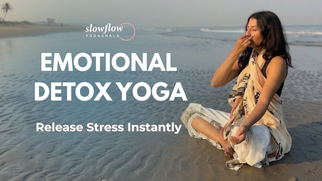 Yoga to Release Emotions | 20 Min Emotional Release Yoga Flow - YouTube