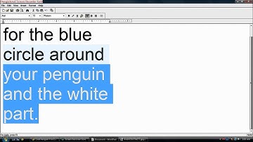 How To Make A Club Penguin Icon Using Paint.net ( 1 )