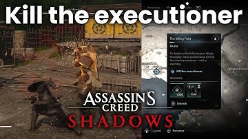 Kill the executioner  | Find Mitsumune - Assassinate Wada Koretake (Guide) - Assasin