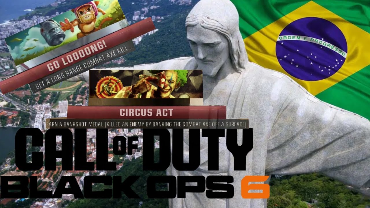 I unlocked two Dark Ops Challenges on a Brazilian server in Black Ops 6
