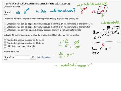 Different Indeterminate Forms - YouTube