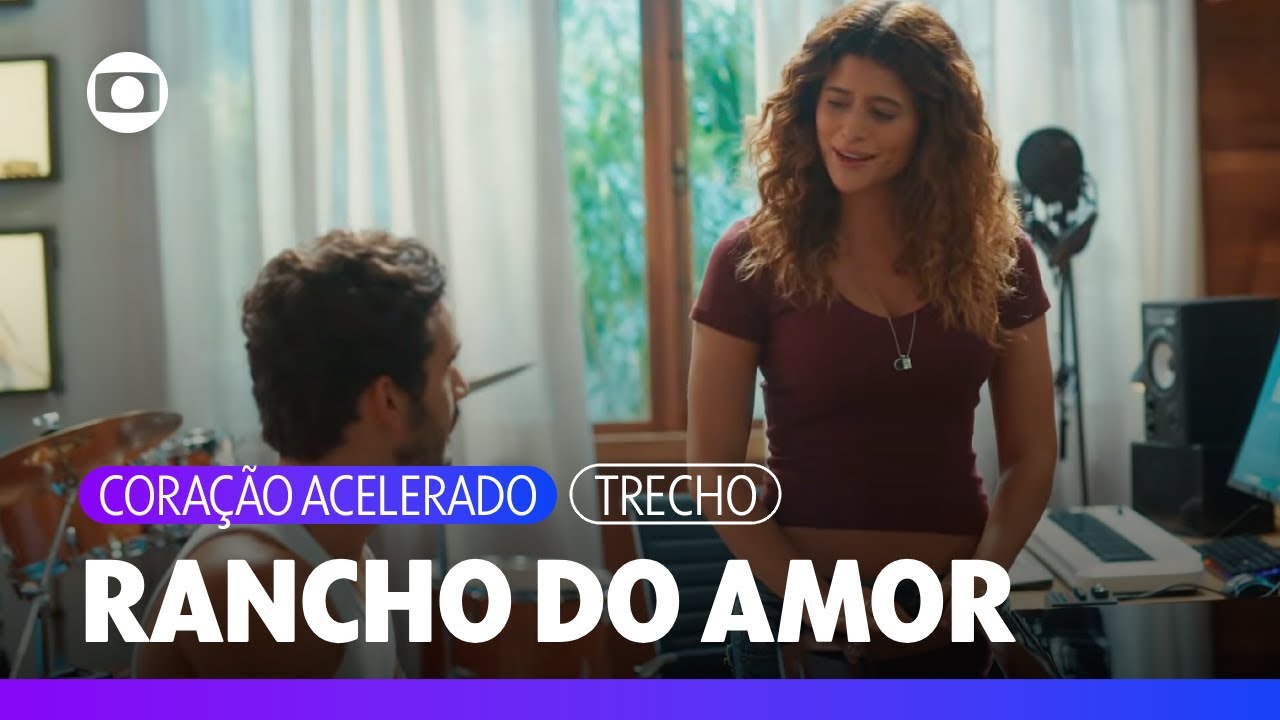 No rancho, Agrado e João Raul vivem momentos de amor e criação | Coração Acelerado | TV Globo