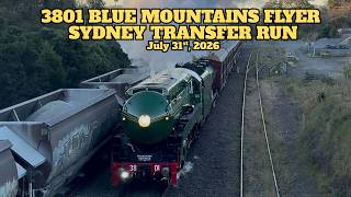 3801 Blue Mountains Flyer Sydney Transfer Run - July 31st, 2026