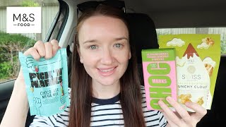 TASTE TESTING NEW IN SNACKS FROM M&S | August 2025