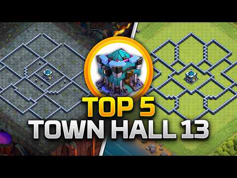 TOP 5! Town Hall 13 (TH13) Base Layout + Copy Link 2026 | Clash of Clans