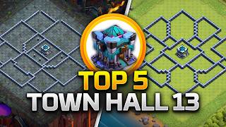 TOP 5! Town Hall 13 (TH13) Base Layout + Copy Link 2026 | Clash of Clans
