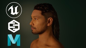 Custom Hair for MetaHuman using X-Gen interactive groom