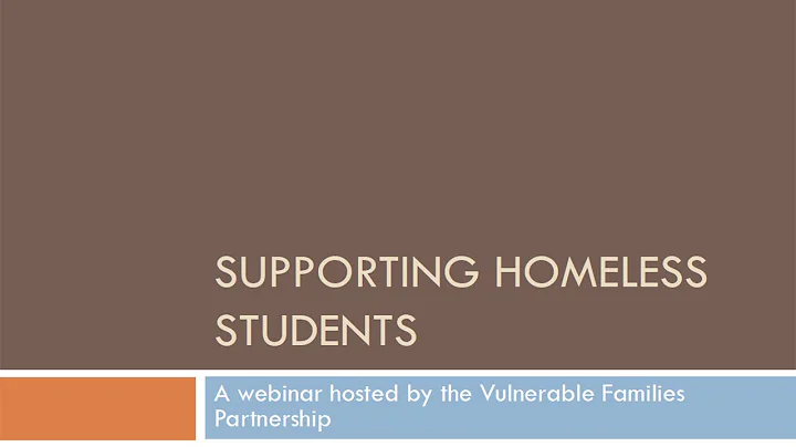 Supporting Homeless Students
