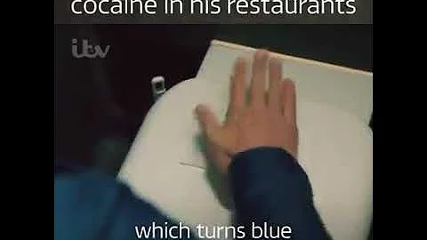 Gordon ramsey finds cocaine in his own restaurant