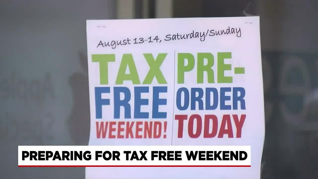 Businesses getting ready for Massachusetts taxfree weekend YouTube