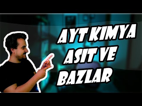 AYT Kimya | 8 Soruda Asit ve Baz Dengeleri