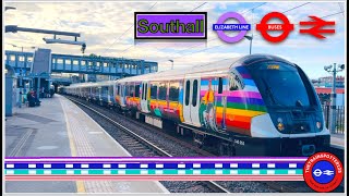 Trains and Buses at Southall Station! [STL]  GWML (27/02/2024)