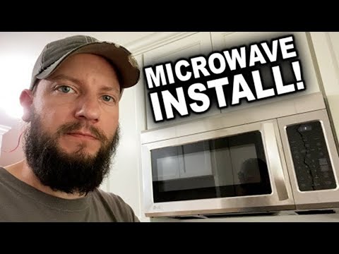 Video: How to hang a microwave on the wall: the right approach to the task