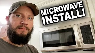 How to Install A Wall Vented Microwave (Over-The-Range)