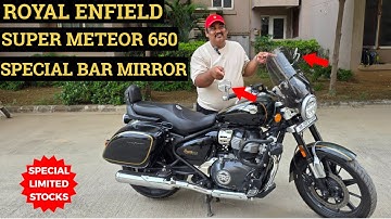 Royal Enfield Super Meteor 650 Special Bar End Mirrors | The Ultimate Upgrade 🔥🔥🔥| Vlog No 734
