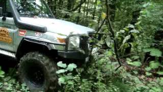 Toyota Hzj71. Off Road. 092010. Part2. 4X4 Toyota Land Cruiser 70 Series