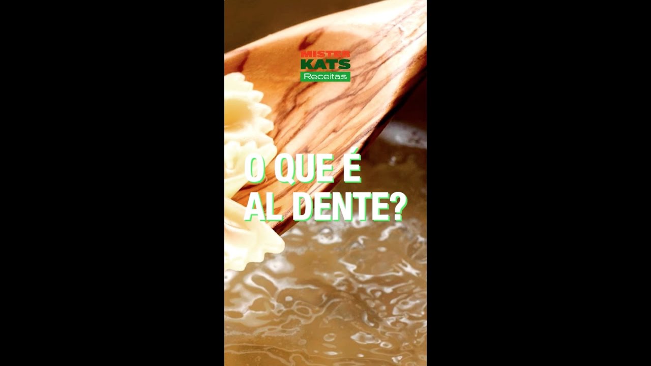 VOCABULÁRIO CULINÁRIO: O QUE É AL DENTE? | by Mister Kats Receitas ...