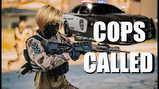 INSANE Karen Threatens To Call POLICE On Airsofters! screenshot 5