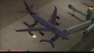 VATSIM[FSX]: Dubai International Airpot departure on VATSIM network