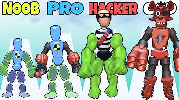 NOOB vs PRO vs HACKER vs GOD in Regdoll Weapon Master