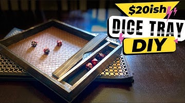 SUPER EASY Dice Tray!