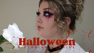 Victorian Vampire Halloween Makeup Tutorial | Halloween 2023