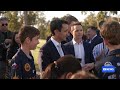 Police move on protesters at 2032 Games stadium site | ABC NEWS