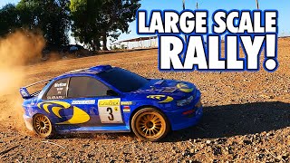 Awesome Power Slides in the Dirt with the Carisma 1997 Subaru Impreza WRC Rally Car