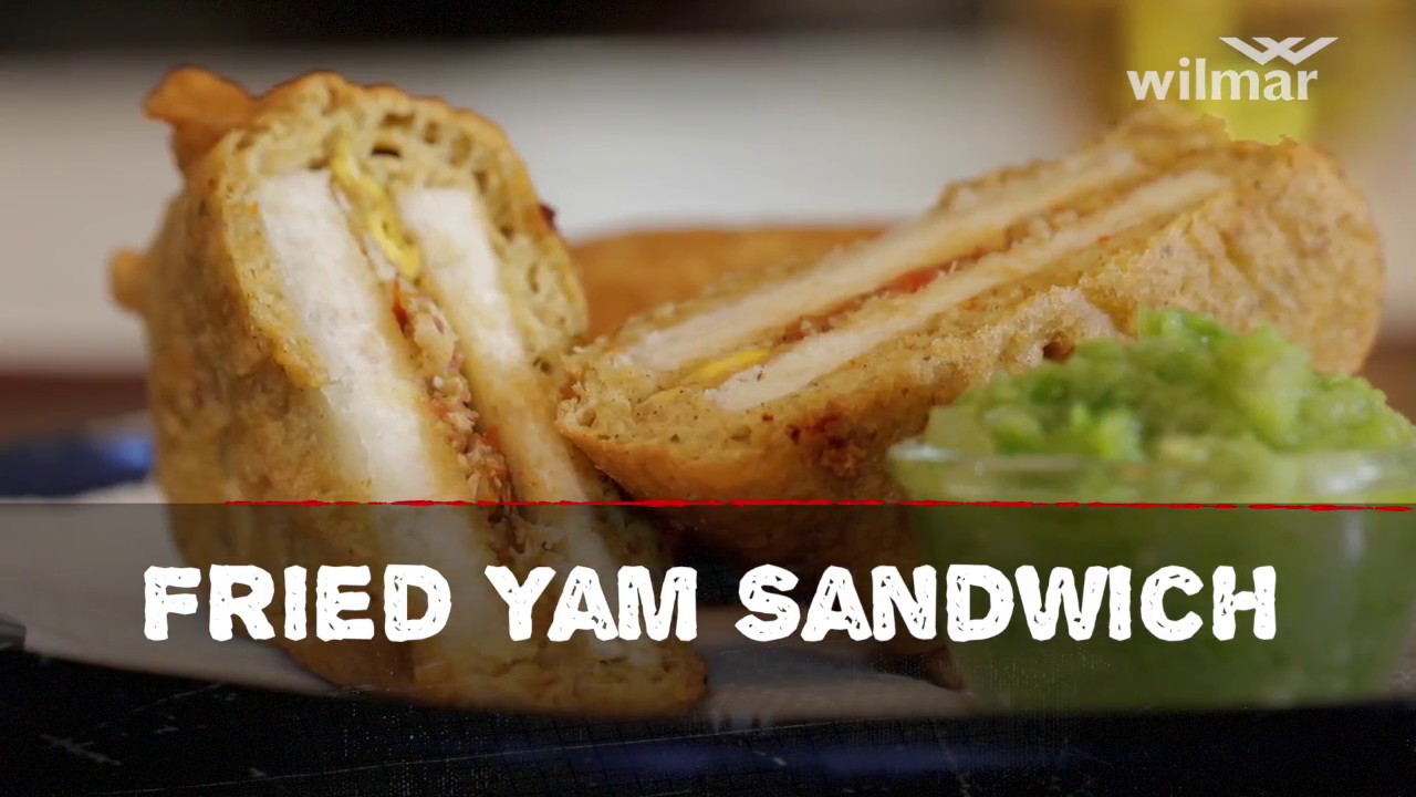 Fried Yam Sandwich YouTube