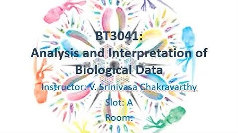 12. BT3041 Self Organizing Maps