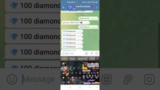 Telegram hacking trick free fire diamond..... 1000  #freefire #hacker screenshot 4