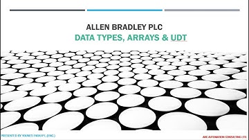 Studio5000: Data Types, Arrays & UDT All what you need to know