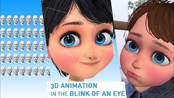 3D Facial Animation Rig in the blink of an eye - Polywink