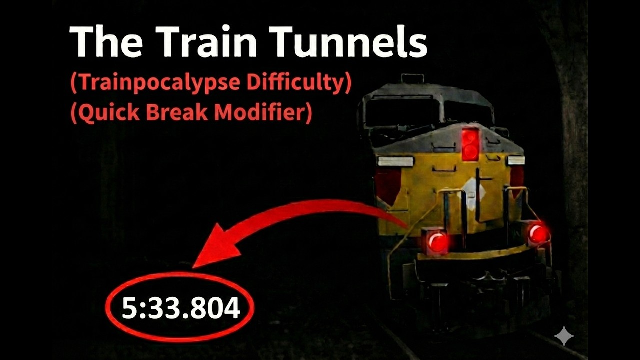 The Train Tunnels Trainpocalypse Quick Break Modifier Speedrun World Record (5:33.804)