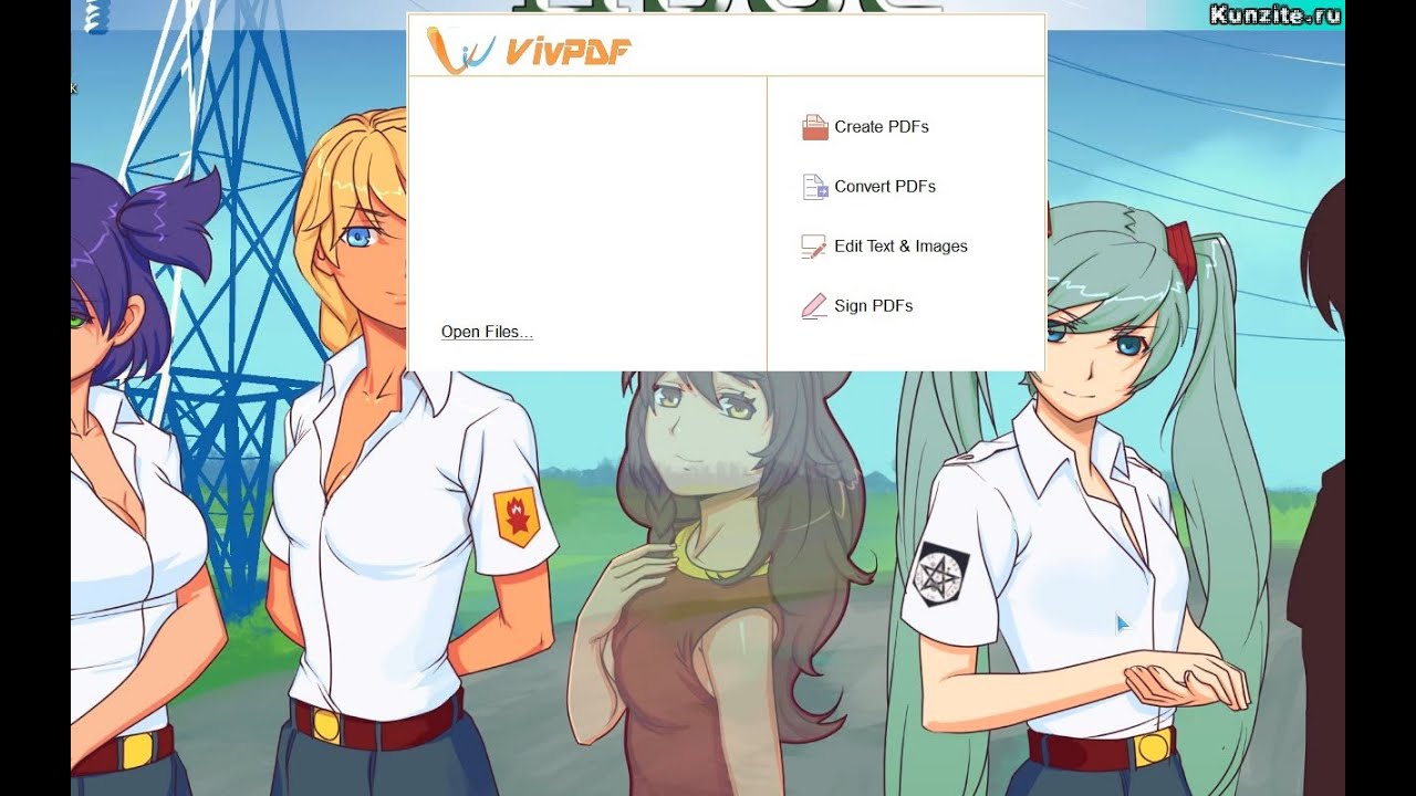 Vivpdf Filemenu Обзор Viv pdf editor - YouTube