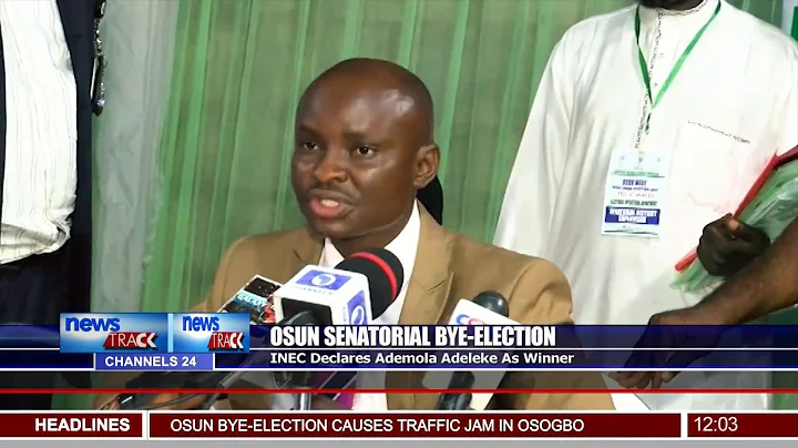INEC Declares Adeleke As Winner Of Osun Bye-Election