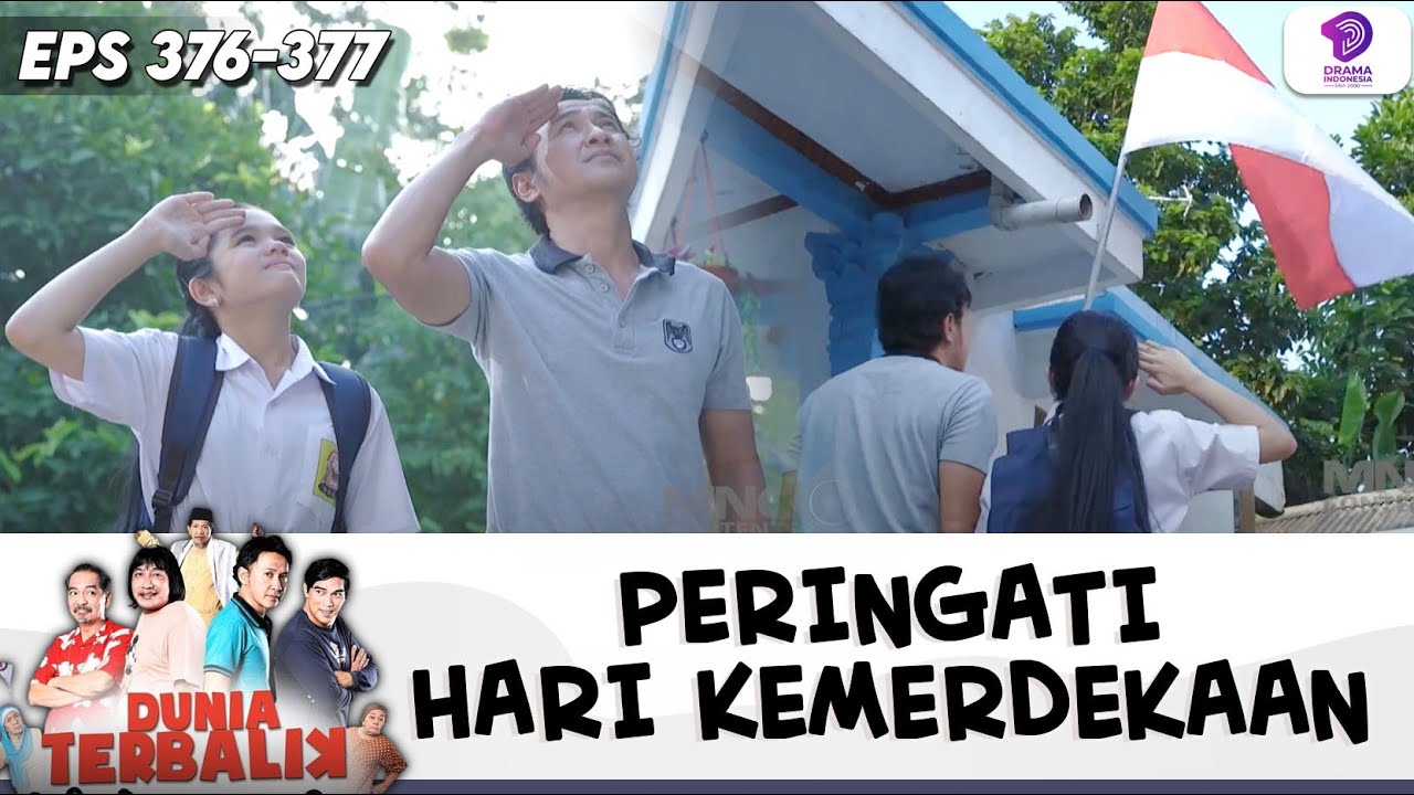 AKUM & FEBRI HORMAT KE BENDERA SANG SAKA MERAH PUTIH!! | DUNIA TERBALIK | EPS.376-377 (11/11)