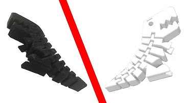 3D Print Flexi Rex  #Timelapse