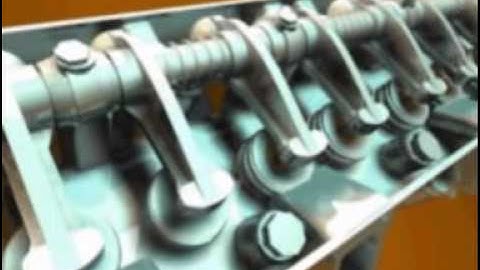 Animation of the Rover V8 engine in action.