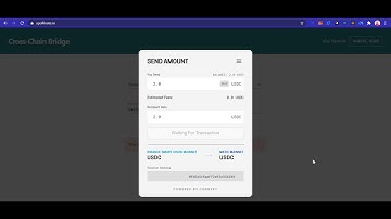 Using the new Xpollinate Bridge- Sending From Binance smart chain To Matic mainnet.