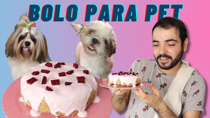 Bolo de Aniversário Redondo 400gr – Rossy Pets Bakery